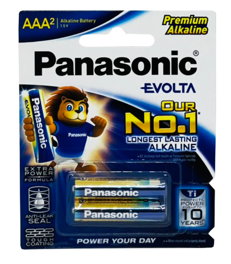 Pin AAA Panasonic Evolta LR03EG-2B vỉ 2 viên