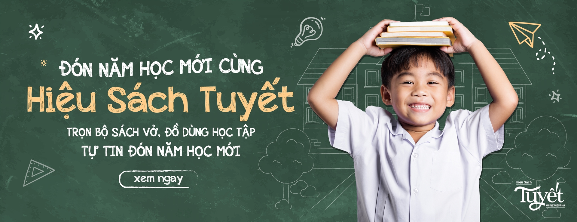 Đón năm học mới, cùng hiệu sách Tuyết